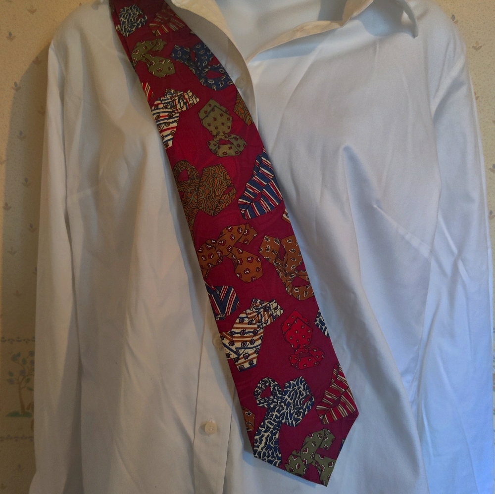 Halston Vintage Silk Necktie